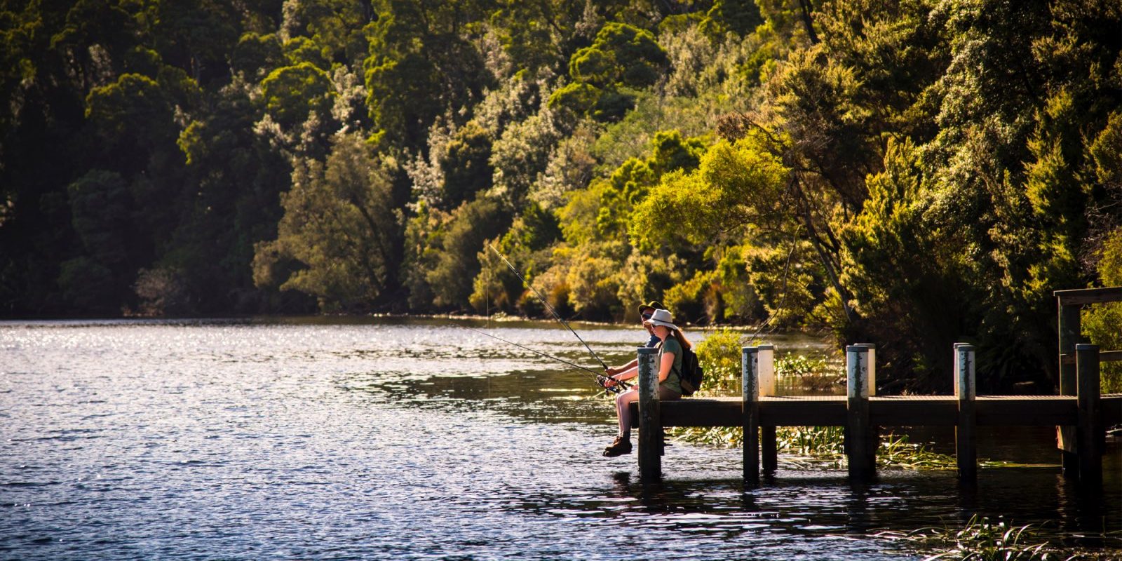 Fishing on the Pieman River